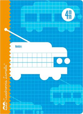 LIBRETA 4º CUADROVIA 4MM 30H