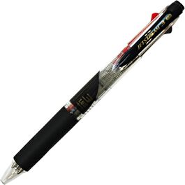 BOLIGRAFO JETSTREAM 3 COLORES CUERPO TRANSPARENTE UNI-BALL