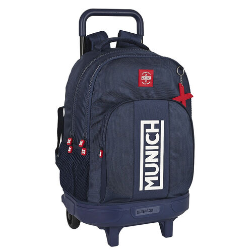 MOCHILA GRANDE CON RUEDAS COMPACT EXTRAIBLE MUNICH "STORM"
