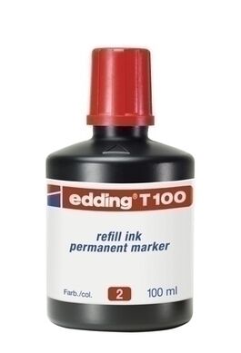 TINTA PARA ROTULADOR EDDING T100 ROJO