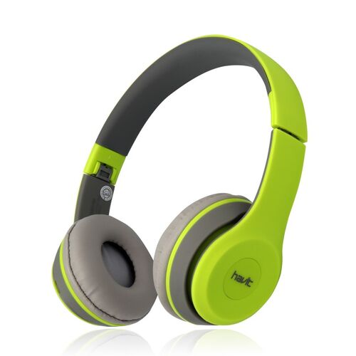 AURICULARES INALÁMBRICOS MULTIFUNCIÓN. MICROSD. COLOR VERDE. HAVIT.