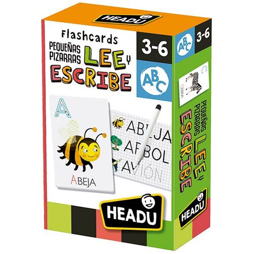 JUEGO EDUCATIVO HEADU FLASHCARDS Lee y Escribe