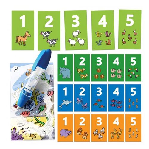 JUEGO EDUCATIVO HEADU FLASHCARDS FIND 123 MAGIC PEN