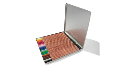 CAJA METÁLICA CRETACOLOR FINE ART 24 LÁPICES PASTEL