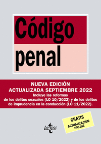 CODIGO PENAL. EDITORIAL TECNOS.