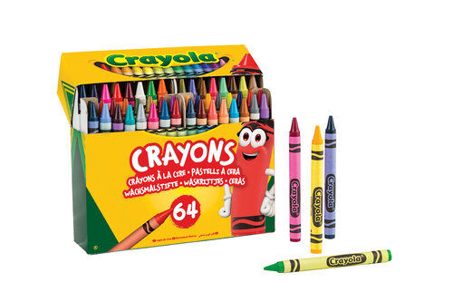 CERAS 64 COLORES CRAYOLA