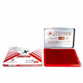 TAMPON SELLAR HORSE Nº2 ROJO (7x11cm)