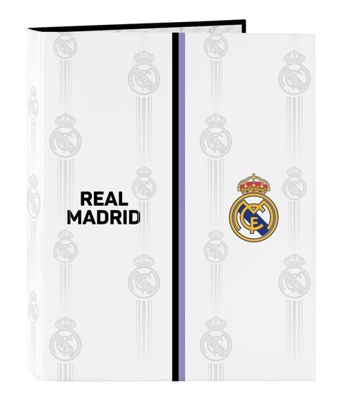 CARPETA FOLIO 4 ANILLAS REAL MADRID 1ª EQUIP. 22/ 23