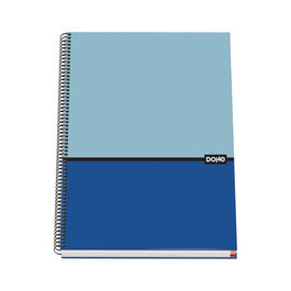 BLOCK A4 TAPA DURA. MICROPERFORADO. AZUL DUO.