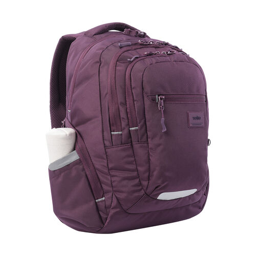 Mochila juvenil Eco-Friendly color morado oscuro - Eufrates. TOTTO.