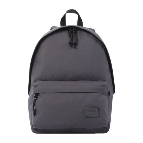 Pack mochila + estuche color gris - Kalex. TOTTO.