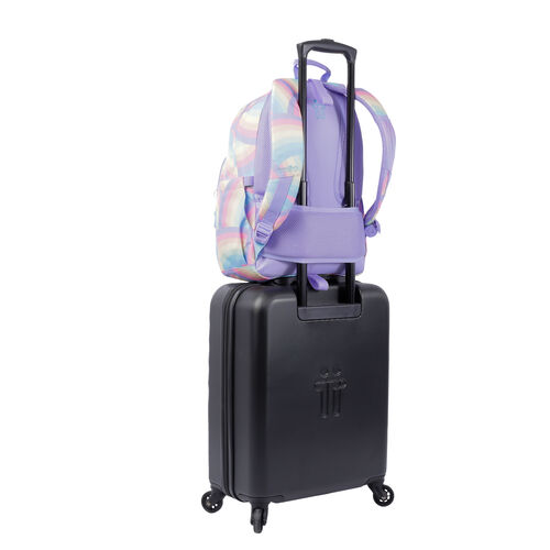 Mochila escolar adaptable a carro arcoíris - Acuareles