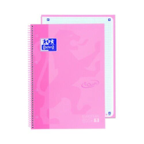 BLOC EUROPEAN OXFORD TOUCH TE A4+ 80H 5X5 FLAMINGO PASTEL