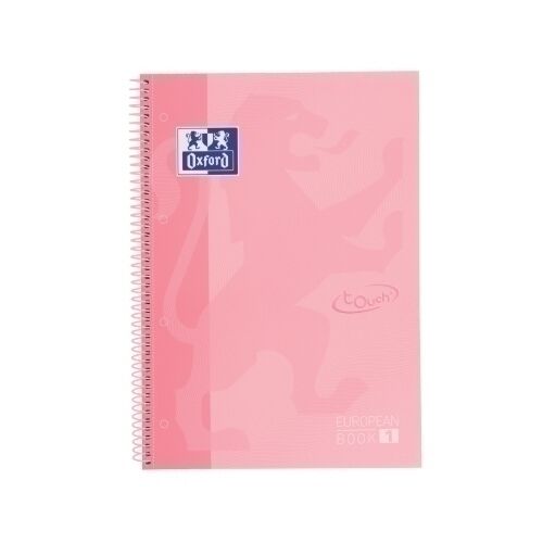 BLOC EUROPEAN OXFORD TOUCH TE A4+ 80H 5X5 FLAMINGO PASTEL