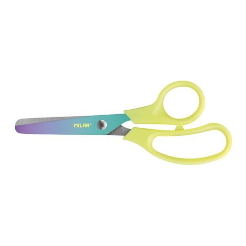 Blíster tijeras Basic serie Sunset, mango amarillo