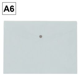 Sobre Plus Office A6 PP Apaisado Broche Transparente