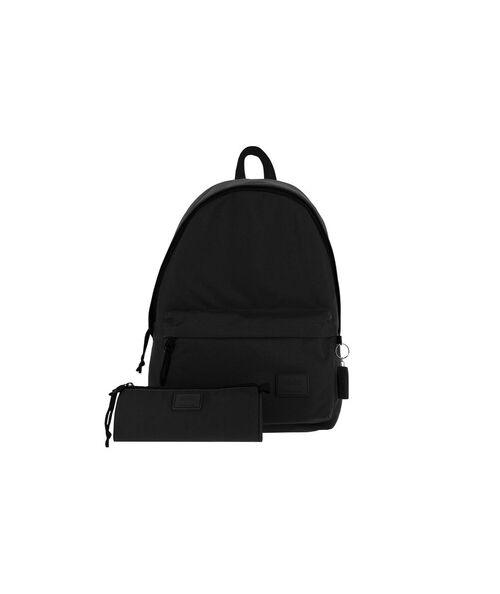 Pack Mochila + Estuche Color Negro TOTTO - Kalex