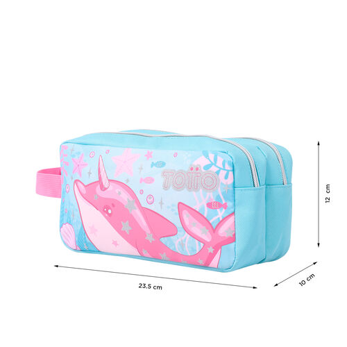 Estuche Totto Pink Ocean Infantil