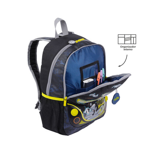 Mochila Totto Spaceship Infantil Mediana