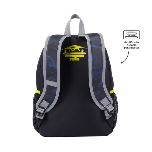 Mochila Totto Spaceship Infantil Mediana