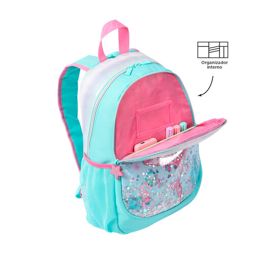 Mochila Infantil TOTTO Mediana - Pink Ocean