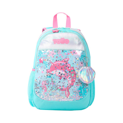 Mochila Infantil TOTTO Mediana - Pink Ocean
