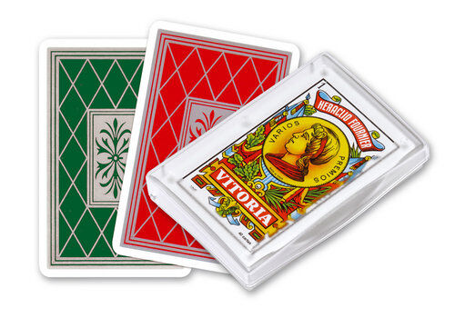 BARAJA CARTAS ESPAÑOLA 27/40 C/PLASTICO.
