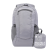 Mochila plegable color gris - Troker.