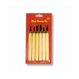 juego de 6 gubias para madera.