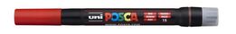 MARCADOR POSCA PUNTA PINCEL PCF-350 ROJO.