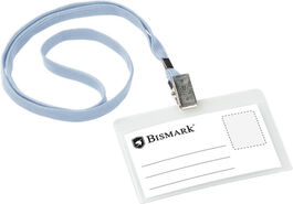 TARJETA DE IDENTIFICACION CON CORDON.