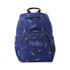 Mochila escolar pequeña azul - Gommas. TOTTO.