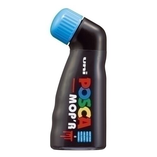 MARCADOR ERGONOMICO POSCA PCM-22 AZUL CLARO.