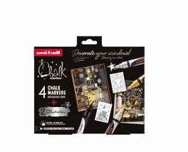 MARCADORES UNI CHALK SET SCANDINAVIAN.