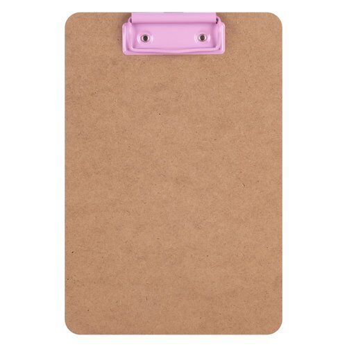 CLIPBOARD MADERA A5 CLIP ROSA NORDIK.