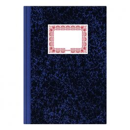 LIBRO CARTONÉ T.FOLIO RAYADO HORIZONTAL. DOHE.