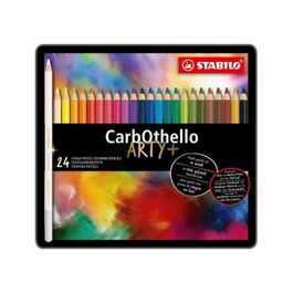 LAPIZ STABILO ORIGINAL PREMIUM CARBOTHELLO METAL 24 UD SURT.