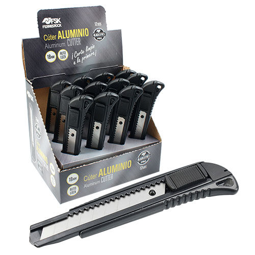 CUTTER 18MM PROFESIONAL BLACKSERIES. FSK.