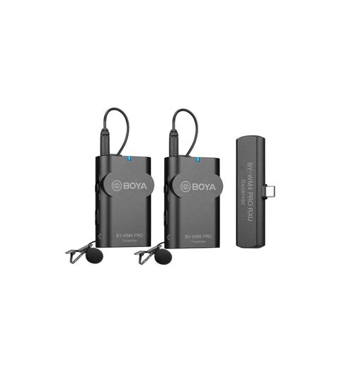Boya By-wm4 Pro K6 Sistema De Micrófono Inalámbrico 2.4g Usb-c