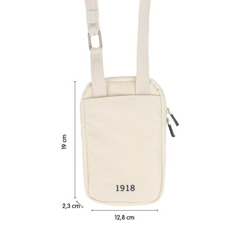BOLSO PEQUEÑO BANDOLERA BEIGE.MILAN 430.