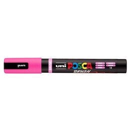 ROTULADOR POSCA PC-5BR BRUSH ROSA.