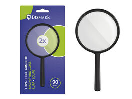 LUPA DOBLE AUMENTO DIAMETRO 90MM.