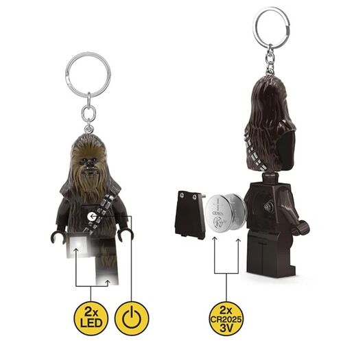 Llavero Linterna Lego Figura Chewbacca