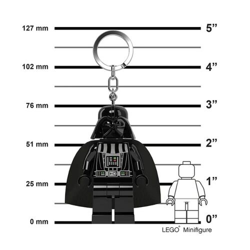 Llavero Linterna Lego Figura Darth Vader