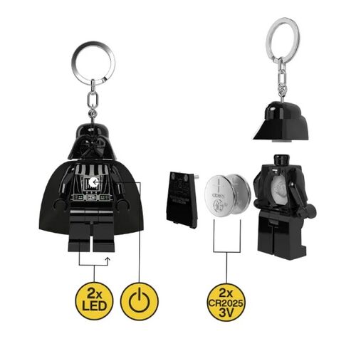 Llavero Linterna Lego Figura Darth Vader