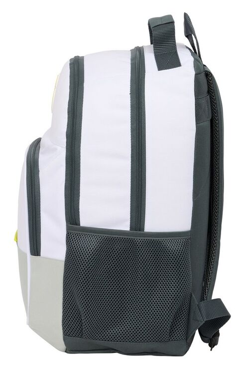 MOCHILA 42CM DOBLE ADAPT CARRO REAL MADRID 1ª EQUIP.25/26.