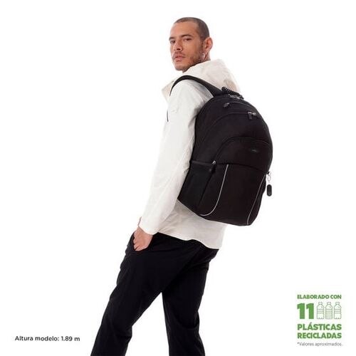 MOCHILA ALTA CAPACIDAD CAMBRI 2.0 COLOR NEGRO. TOTTO.