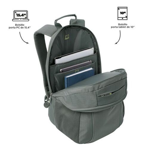 MOCHILA ALTA CAPACIDAD CAMBRI 2.0 COLOR MONUMENT. TOTTO.