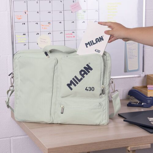 BLOCK A6 ENCOLADO. Papel cuadriculado, 48 hojas de 95 gr/m², colección 430 since 1918, verde