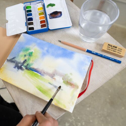 BLOCK A5 ACUARELA. 300GRS. 30H. MILÁN.